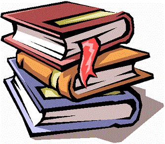 Clip art of a stack of books